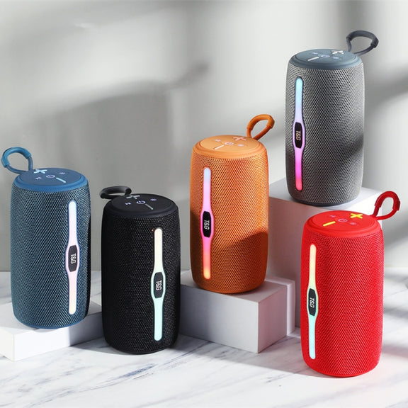 T&G TG675 Music Pulse Wireless Bluetooth Speaker with LED Light(Grey)