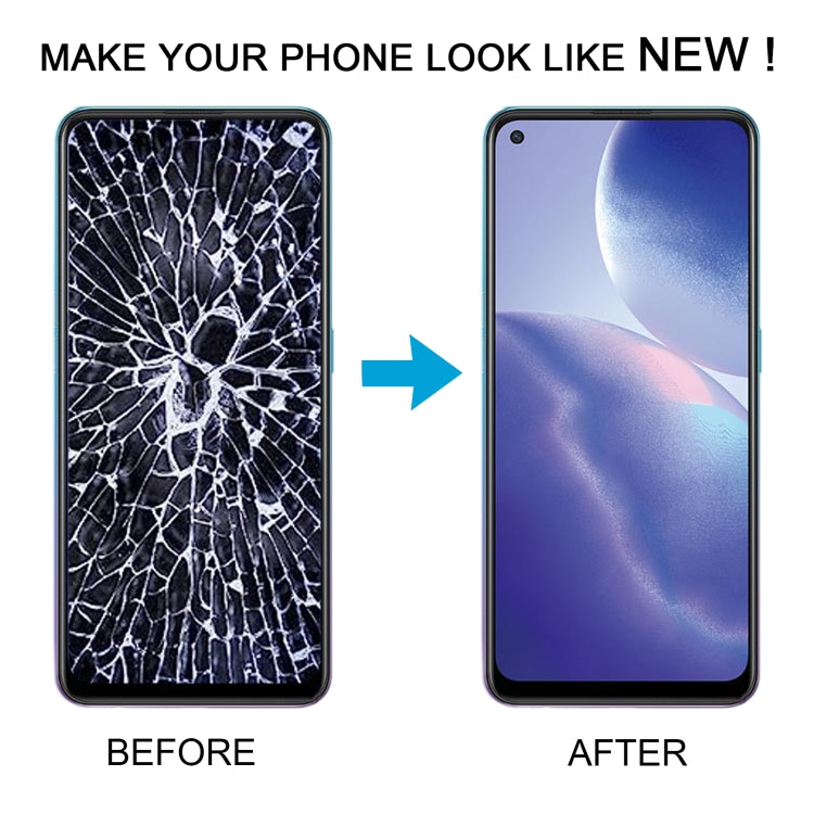 For OPPO Reno6 Z OLED LCD Screen Digitizer Full Assembly with Frame