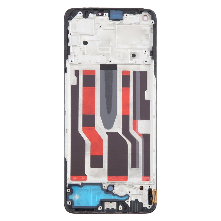 For OPPO Reno8 Lite 5G OLED LCD Screen Digitizer Full Assembly with Frame