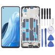 For OPPO Reno7 5G OLED LCD Screen Digitizer Full Assembly with Frame - LCD Screen by PMC TechLife | Online Shopping South Africa | PMC TechLife | Buy Now Pay Later Mobicred