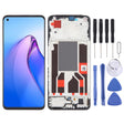 For OPPO Reno8 4G OLED LCD Screen Digitizer Full Assembly with Frame - LCD Screen by PMC TechLife | Online Shopping South Africa | PMC TechLife | Buy Now Pay Later Mobicred