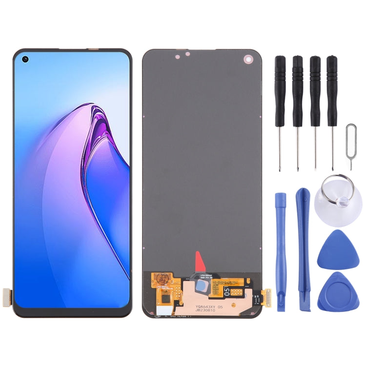 For OPPO A78 4G CPH2565 OLED LCD Screen with Digitizer Full Assembly
