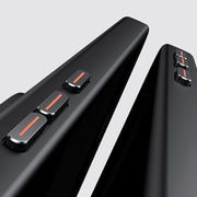 For Huawei Pura 70 Double Ring MagSafe Holder Carbon Fibre Phone Case(Black)