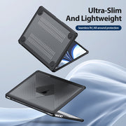For MacBook Pro 14 2021/2023 A2442 DUX DUCIS LCGH Laptop Frosted Protective Case(Black)