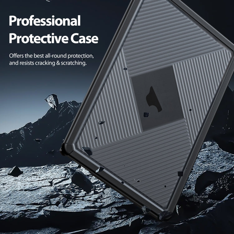 For MacBook Pro 14 2021/2023 A2442 DUX DUCIS LCGH Laptop Frosted Protective Case(Black)