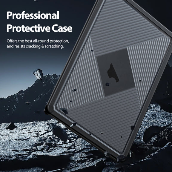 For MacBook Pro 14 2021/2023 A2442 DUX DUCIS LCGH Laptop Frosted Protective Case(Black)
