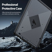 For MacBook Air 13.6 2022/2024 A2681 DUX DUCIS LCGH Laptop Frosted Protective Case(Black)