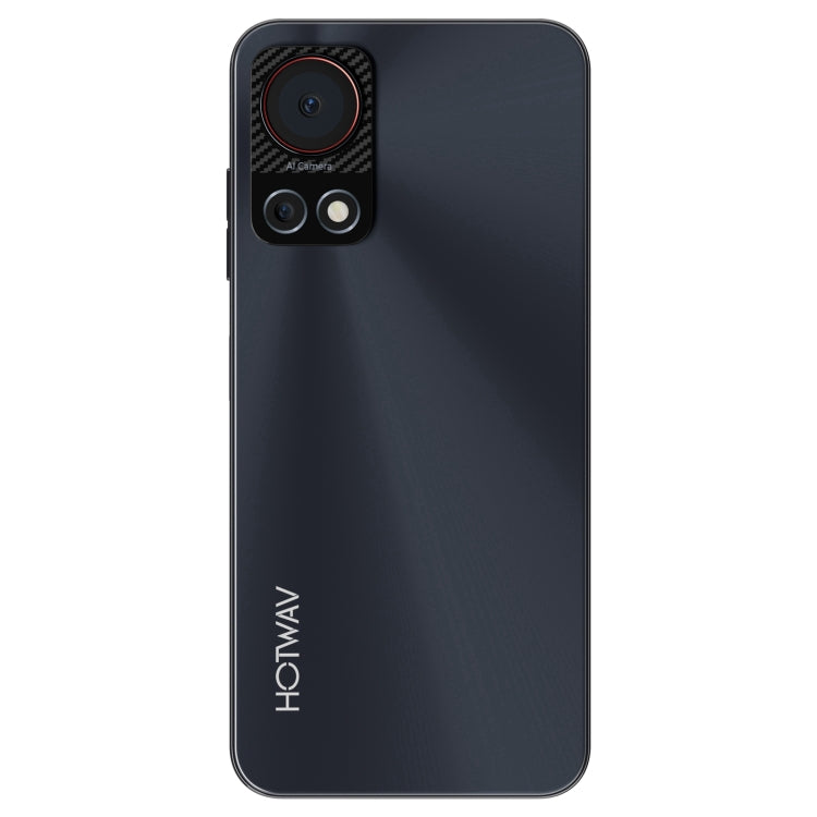 HOTWAV Note 13, 4GB+128GB, Side Fingerprint Identification, 6.6 inch Android 13 T606 Octa Core up to 1.6GHz, Network: 4G, NFC, OTG(Black)