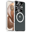 For Motorola Edge 50 Ultra Frosted Metal MagSafe Magnetic Phone Case(Silver) - Motorola Cases by PMC TechLife | Online Shopping South Africa | PMC TechLife | Buy Now Pay Later Mobicred