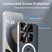 For Motorola Edge 2024 Frosted Metal MagSafe Magnetic Phone Case(Silver)