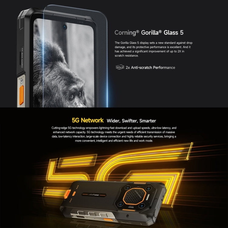 Ulefone Armor 26 Ultra Walkie-Talkie Version Rugged Phone, 12GB+512GB, 6.78 inch Android 13 MediaTek Dimensity 8020 Octa Core, Network: 5G, NFC(Black)