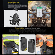 Ulefone Armor 26 Ultra Walkie-Talkie Version Rugged Phone, 12GB+512GB, 6.78 inch Android 13 MediaTek Dimensity 8020 Octa Core, Network: 5G, NFC(Black)