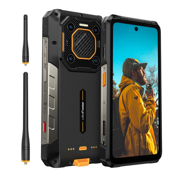 Ulefone Armor 26 Ultra Walkie-Talkie Version Rugged Phone, 12GB+512GB, 6.78 inch Android 13 MediaTek Dimensity 8020 Octa Core, Network: 5G, NFC(Black)