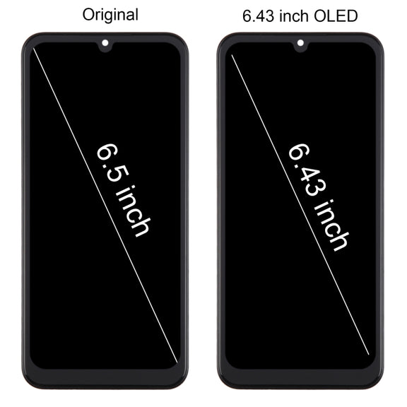 For Samsung Galaxy A24 SM-A245F 6.43inch OLED LCD Screen Digitizer Full Assembly with Frame
