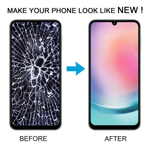 For Samsung Galaxy A24 SM-A245F 6.43inch OLED LCD Screen Digitizer Full Assembly with Frame