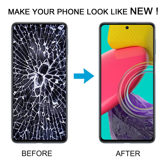 For Samsung Galaxy M53 SM-M536B 6.43inch OLED LCD Screen Digitizer Full Assembly with Frame