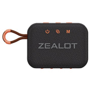 Zealot S75 Portable Outdoor IPX6 Water-resistant Bluetooth Speaker(Black)