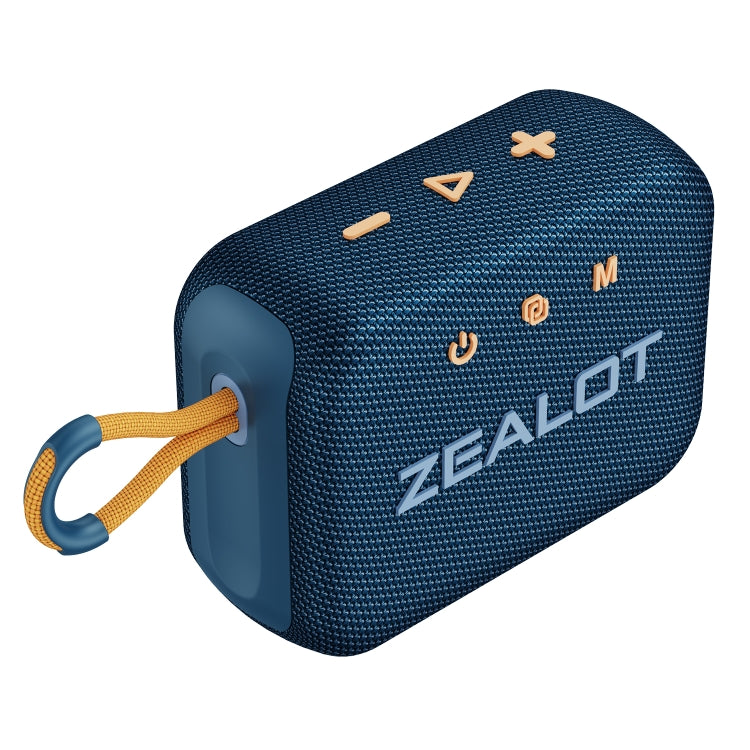 Zealot S75 Portable Outdoor IPX6 Water-resistant Bluetooth Speaker(Blue)