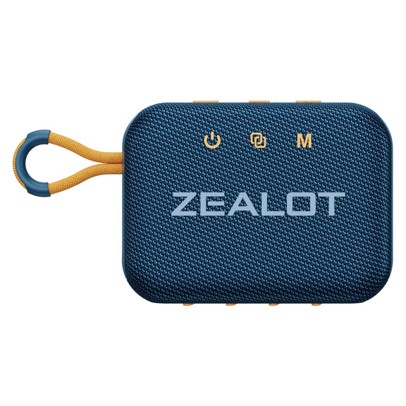 Zealot S75 Portable Outdoor IPX6 Water-resistant Bluetooth Speaker(Blue)
