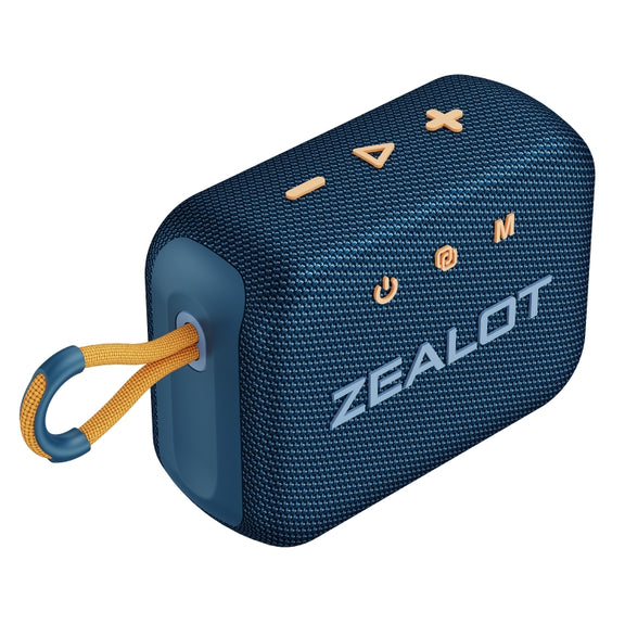 Zealot S75 Portable Outdoor IPX6 Water-resistant Bluetooth Speaker(Blue)