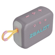 Zealot S75 Portable Outdoor IPX6 Water-resistant Bluetooth Speaker(Grey)