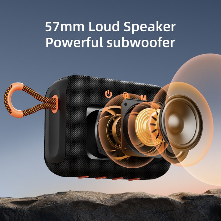 Zealot S75 Portable Outdoor IPX6 Water-resistant Bluetooth Speaker(Blue)