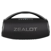Zealot S97 80W Outdoor Portable RGB Light Bluetooth Speaker(Black)