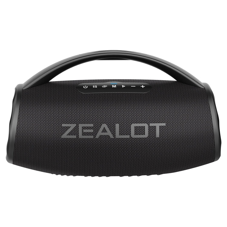 Zealot S97 80W Outdoor Portable RGB Light Bluetooth Speaker(Black)