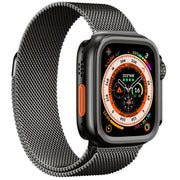 For Apple Watch Series 6 / 5 / 4 / SE 44mm Change to Ultra 49mm Alloy Watch Case(Grey)