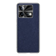 For vivo iQOO Neo8 Silver Edge Cross Texture PU Leather Phone Case(Sapphire Blue) - vivo Cases by PMC TechLife | Online Shopping South Africa | PMC TechLife | Buy Now Pay Later Mobicred
