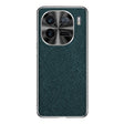 For vivo iQOO 12 Silver Edge Cross Texture PU Leather Phone Case(Dark Green) - iQOO 12 Cases by PMC TechLife | Online Shopping South Africa | PMC TechLife | Buy Now Pay Later Mobicred