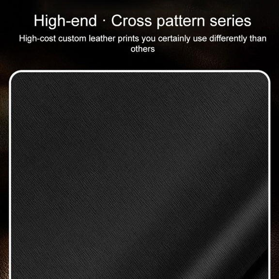 For vivo iQOO Neo9 Silver Edge Cross Texture PU Leather Phone Case(Red)