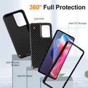 For Motorola Moto G Play 5G 2024 Life Water-resistant Rugged PC + Silicone Phone Case(Black)