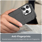 For iPhone 16 Pro Full Coverage Shockproof TPU Phone Case(Black)