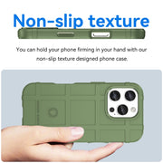 For iPhone 16 Pro Full Coverage Shockproof TPU Phone Case(Green)
