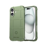 For iPhone 16 Plus Full Coverage Shockproof TPU Phone Case(Green)