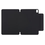 For iPad Air 13 2024 Y-Shape Double-sided Clip Magnetic Smart Tablet Case(Black)