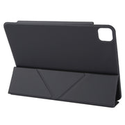 For iPad Pro 11 2024 Y-Shape Double-sided Clip Magnetic Smart Tablet Case(Black)