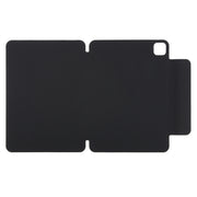 For iPad Pro 11 2024 Y-Shape Double-sided Clip Magnetic Smart Tablet Case(Black)