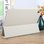 For iPad Pro 11 2024 Y-Shape Double-sided Clip Magnetic Smart Tablet Case(Light Grey)