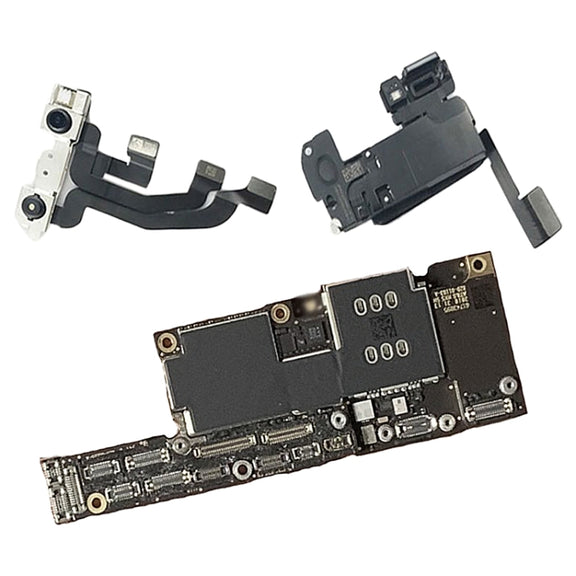 For iPhone XS Max 256G Original Unlocked Mainboard Single SIM E-SIM US Version with Face ID