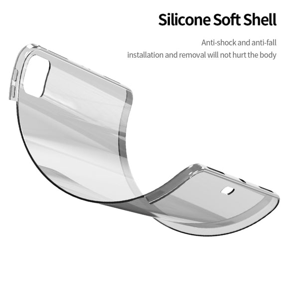 For iPad Air 13 2025 / 2024 Shockproof Soft TPU Protective Tablet Case(Transparent)