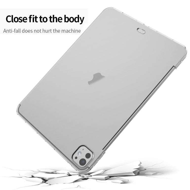 For iPad Air 13 2025 / 2024 Shockproof Soft TPU Protective Tablet Case(Transparent)