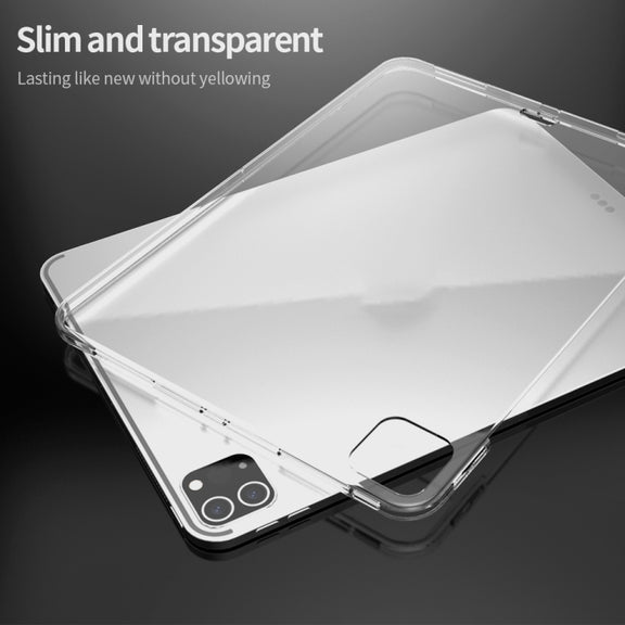 For iPad Air 13 2025 / 2024 Shockproof Soft TPU Protective Tablet Case(Transparent)