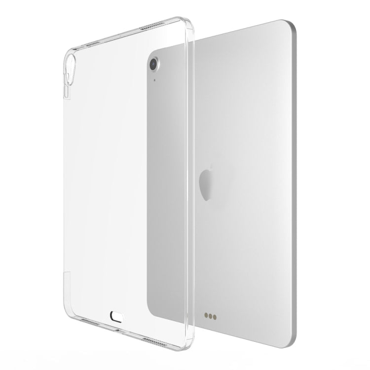 For iPad Air 11 2024 Shockproof Soft TPU Protective Tablet Case(Transparent)