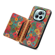 For Honor Magic6 Pro Card Slot Holder Phone Case(Spring Green)