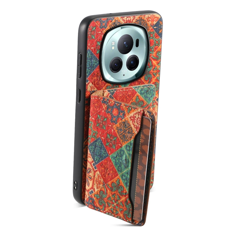 For Honor Magic6 Pro Card Slot Holder Phone Case(Winter Blue)