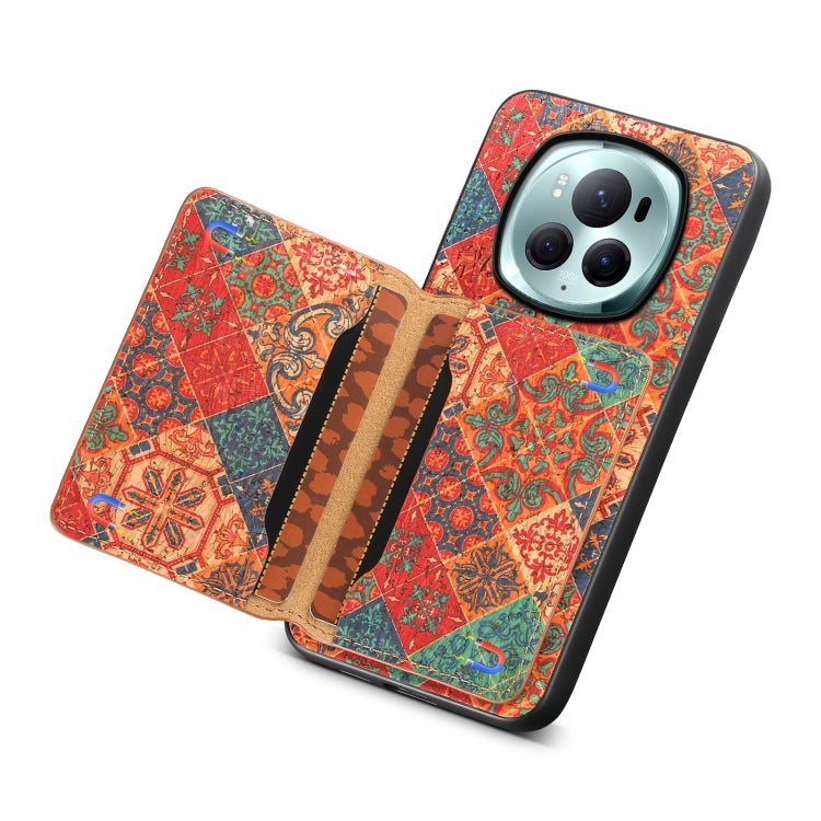 For Honor Magic6 Pro Card Slot Holder Phone Case(Winter Blue)