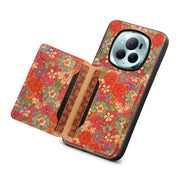 For Honor Magic6 Pro Card Slot Holder Phone Case(Summer Red)