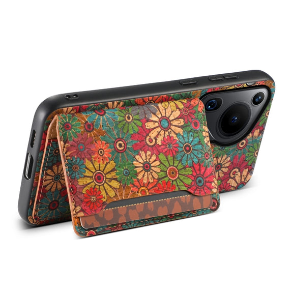 For Huawei Pura 70 Ultra Card Slot Holder Phone Case(Spring Green)